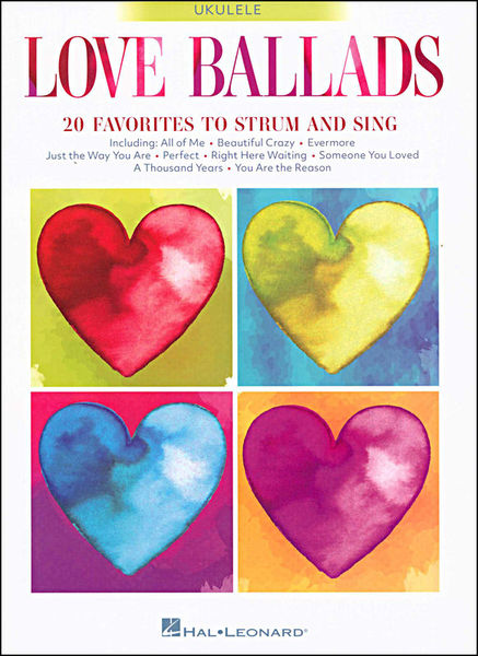 Hal Leonard Love Ballads Ukulele