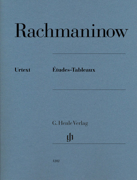 Henle Verlag Rachmaninow Études-Tableaux