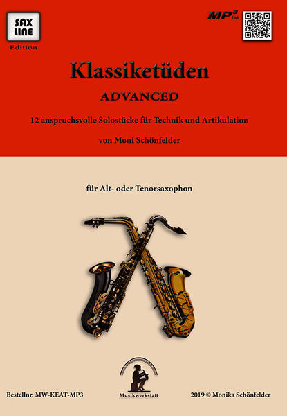 Saxline Edition Klassiketüden Advanced Sax