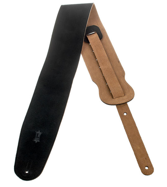 Levys Suede Strap 2,5" BLK