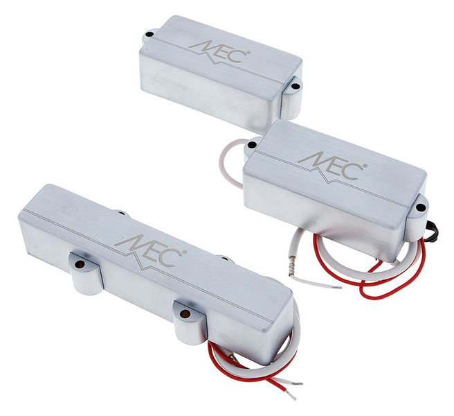 MEC P/J-Style MC-4 Brushed Ch Set