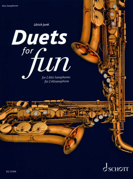 Schott Duets For Fun Alto Saxophone Thomann Belgie