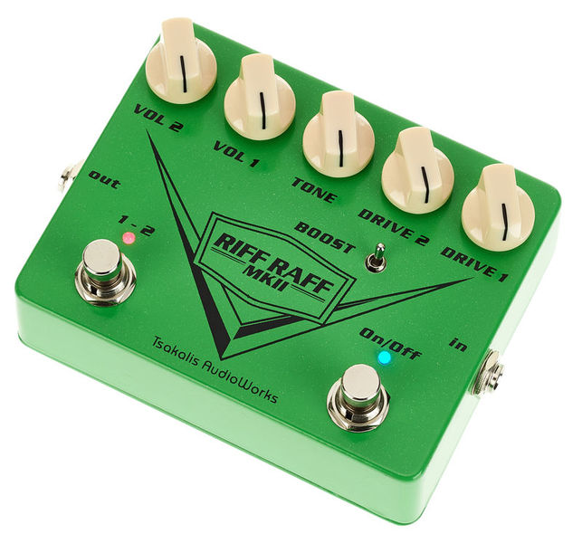 Tsakalis AudioWorks Riff Raff MkII Dual Overdrive