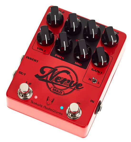 Tsakalis AudioWorks Nerve MKII Dual Distortion