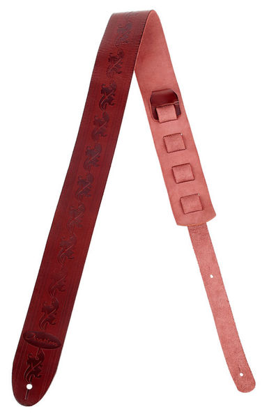 Ovation Premium Leatherstrap Ruby Red