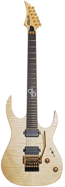 Solar Guitars SB1.6FRFM Flame Natural