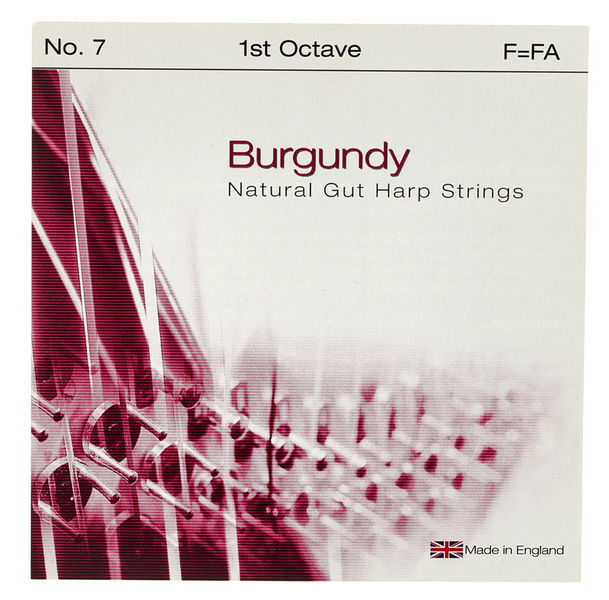 Bow Brand Burgundy Ped. 1st F Gut No.07