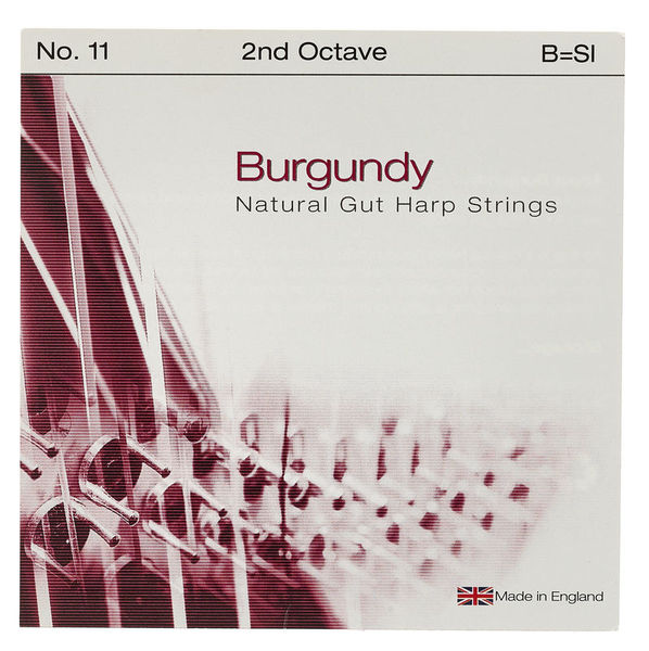 Bow Brand Burgundy Ped. 2nd B Gut No.11