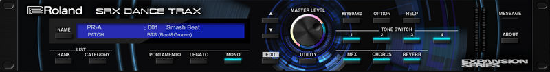 Roland Cloud SRX Dance Trax