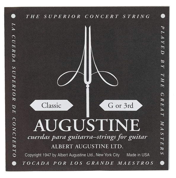 Cordes guitare Augustine G-3 String Black Label | Test, Avis & Comparatif