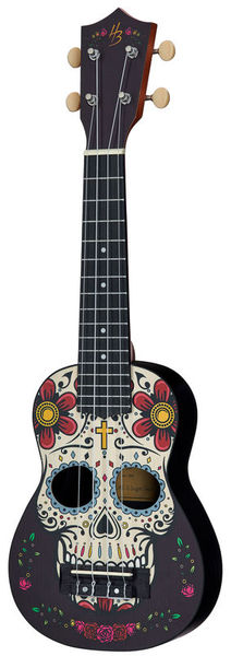 Harley Benton DOTU UKE-S Sugar Skull