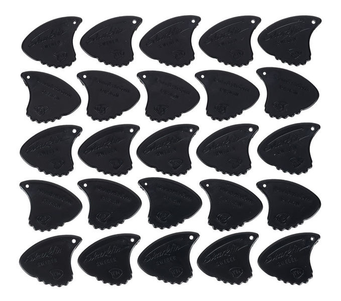 Sharkfin Pick Relief X-Hard Black 25