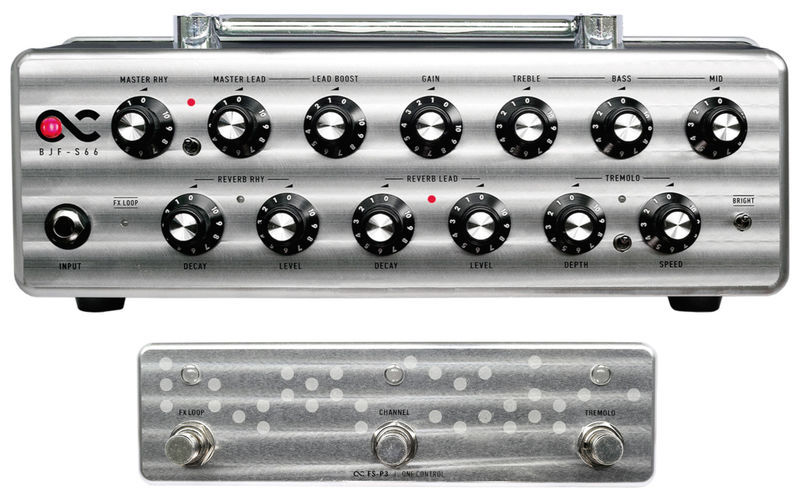 La tête d'ampli pour guitare électrique One Control BJF-S66 Amp Head/Footswitch | Test, Avis & Comparatif