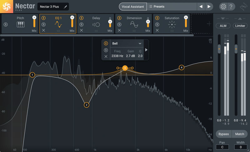 Nectar Pitch Editor