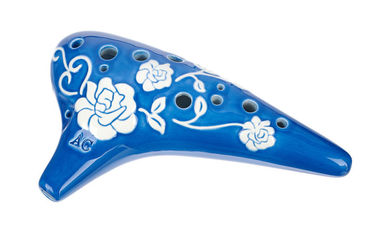 Thomann 12H Ocarina C3 Roses blue