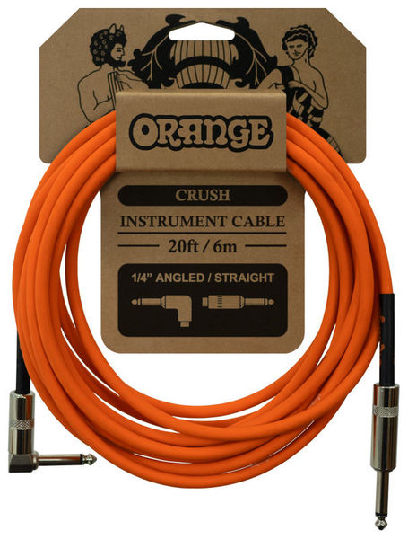 Orange Instrument Cable Orange 6 m
