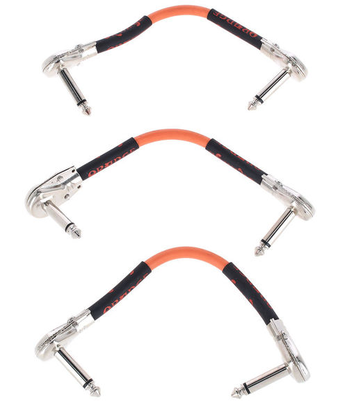 Orange Patch Cable Set