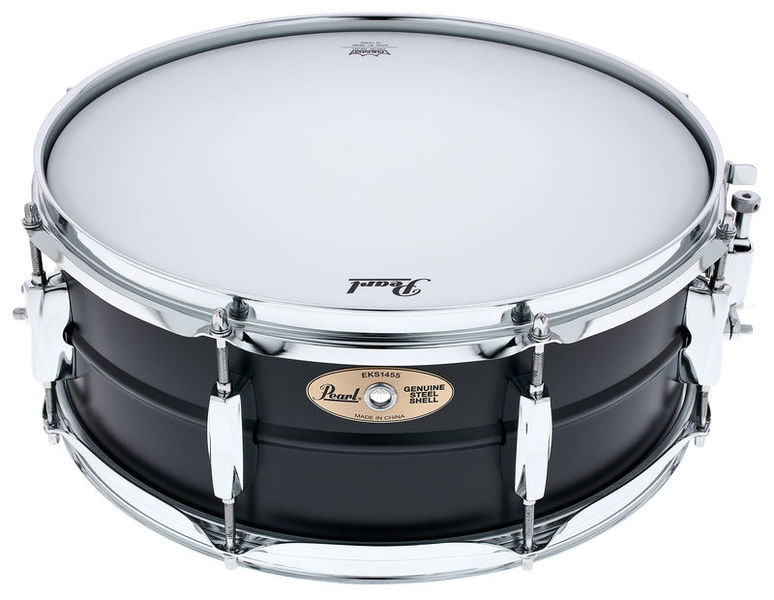 Pearl 14"x5,5" Black Steel Snare