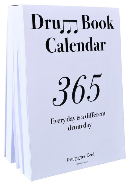 Drummer Nerd Drum Book Calendar