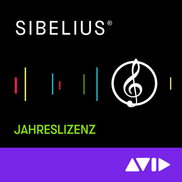 Avid Sibelius 1Y Subscription