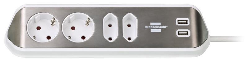 Brennenstuhl Estilo Socket Strip 4Way WH