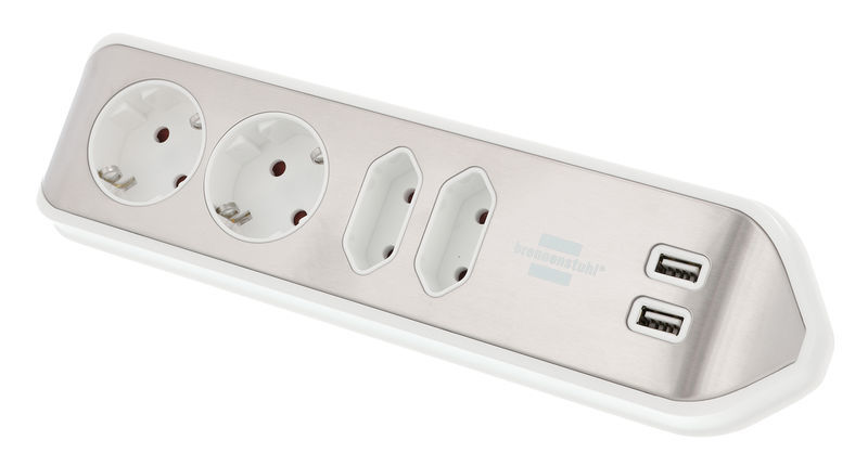 Brennenstuhl Estilo Socket Strip 4Way WH