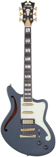DAngelico Deluxe Bedford SH LTD Charcoal