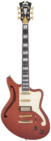 DAngelico Deluxe Bedford SH LTD Walnut
