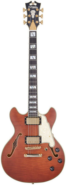 DAngelico Deluxe Mini DC LE Walnut