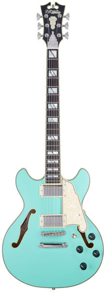 DAngelico Deluxe Mini DC LE Surf Green
