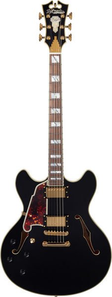 DAngelico Excel DC Black Stopbar LH