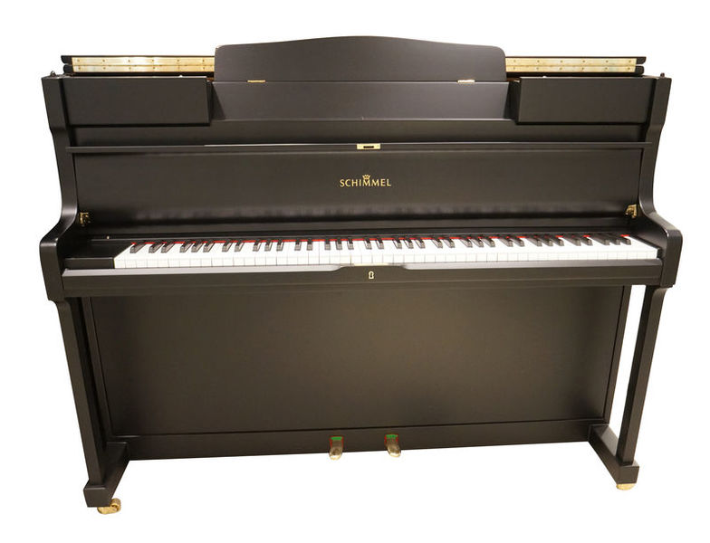 Schimmel Piano used black