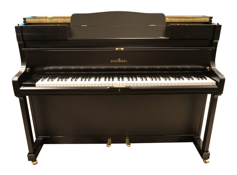 Schimmel Piano used black