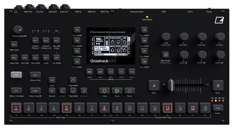 Elektron Octatrack MKII Black