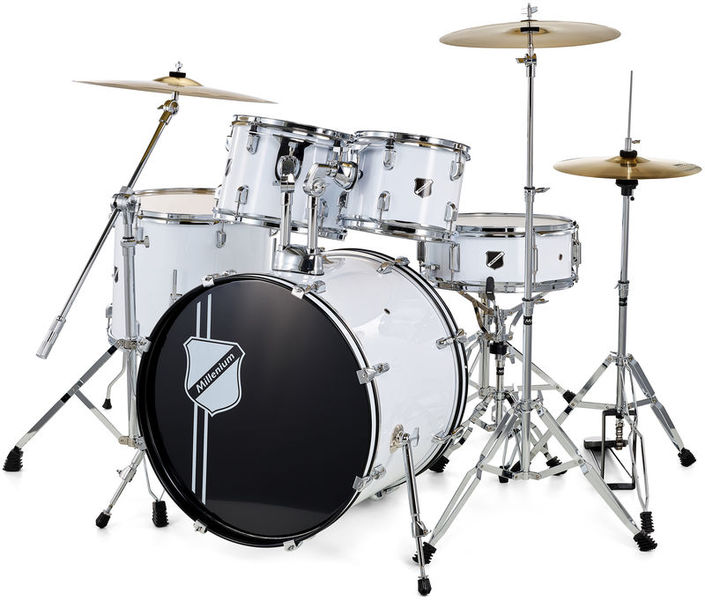 Millenium Focus 20 Drum Bundle White