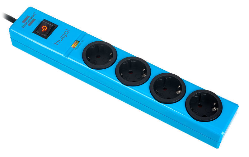 Brennenstuhl Hugo Power Split 4-Way OVP BL