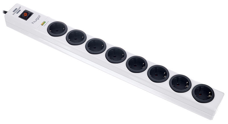 Brennenstuhl Hugo Power Split 8-Way OVP WH