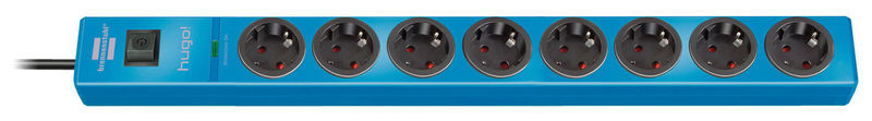 Brennenstuhl Hugo Power Split 8-Way OVP BL