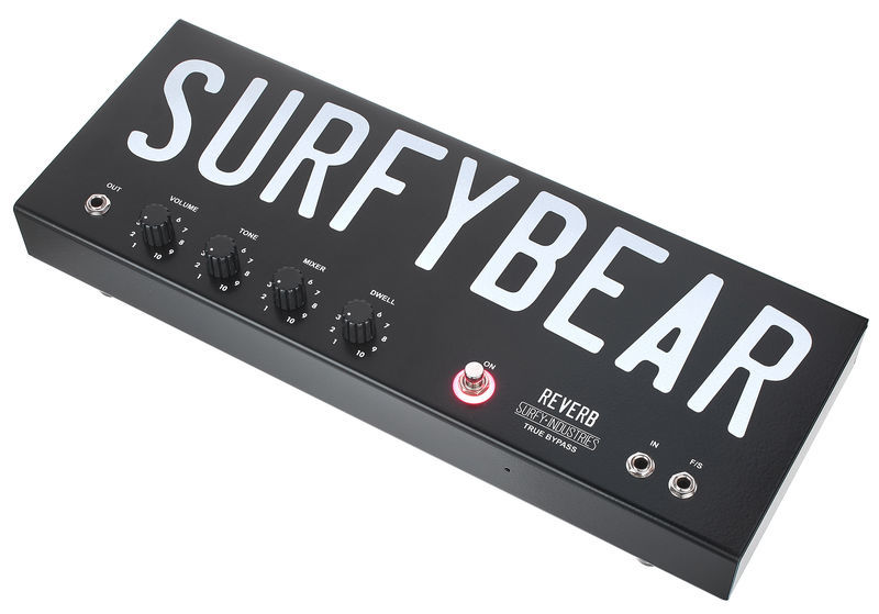 Surfy Industries Surfybear Metal Reverb BK