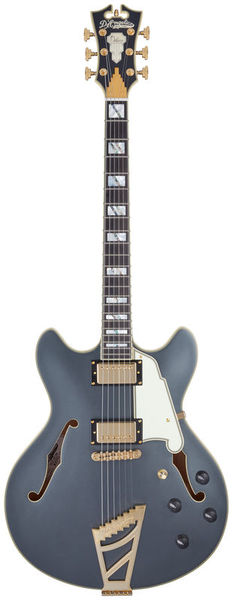 DAngelico Deluxe DC Matte Charcoal