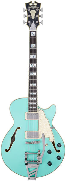 DAngelico Deluxe SS Matte Surf Green