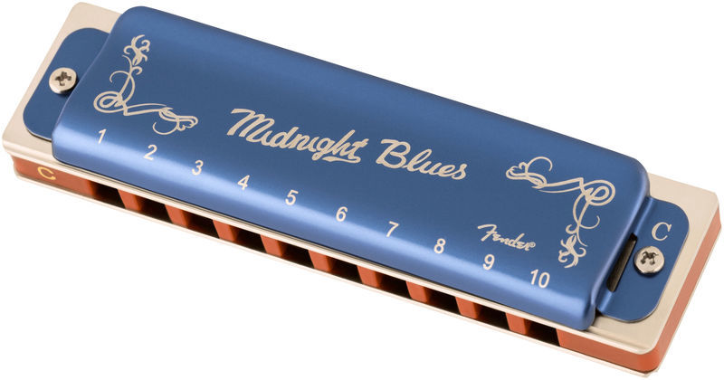 Fender Midnight Blues Harmonica in C