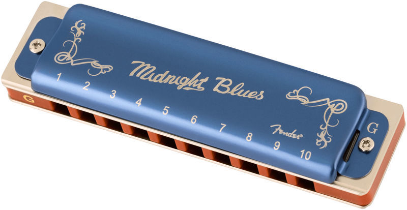 Fender Midnight Blues Harmonica in G