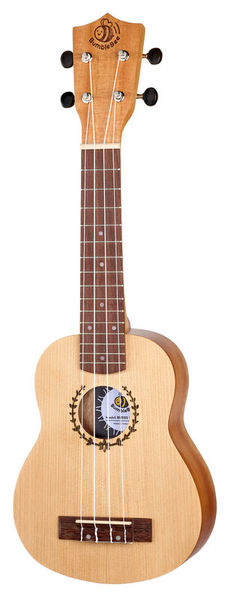 Bumblebee Ukuleles BUS22 Soprano Spruce/Mah