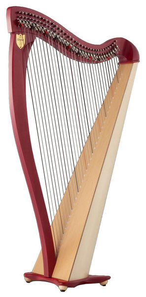 Lyon & Healy Drake LT Lever Harp Bu & Na