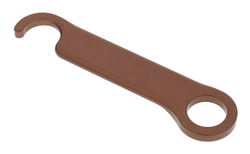 Bulldog Aluminum Guitar Lock Bronze