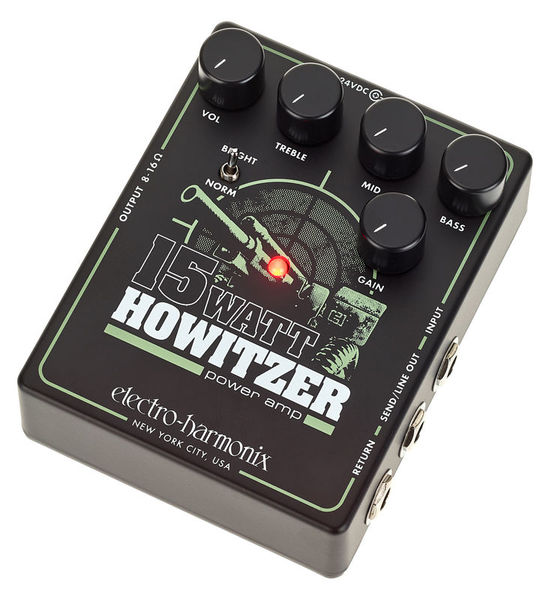 Electro Harmonix 15 Watt Howitzer Pedal Amp/Pre