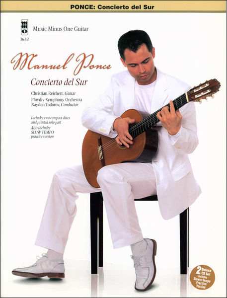 Music Minus One Ponce:Concierto Del Sur Guitar