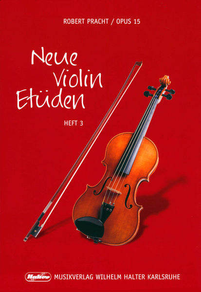 Musikverlag Wilhelm Halter Pracht Neue Violin Etüden 3