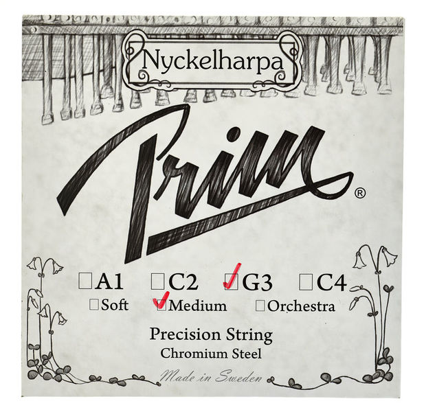 Prim Nyckelharpa String G3 Medium